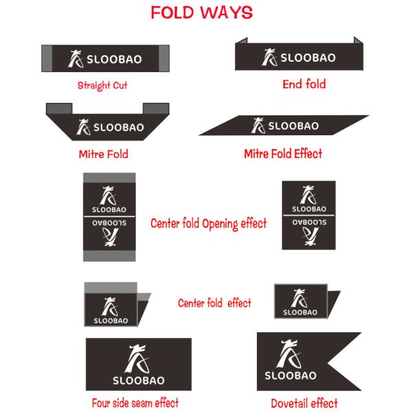 Custom Logo Woven Clothing Labels For Apparel Custom Neck Labels