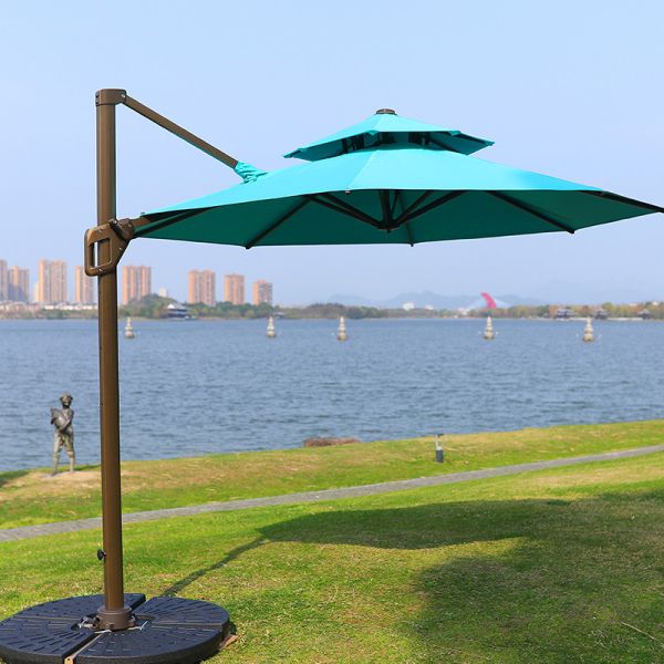 Buy Beach Aluminium Alloy Pole 3*3m Waterproof Sunbrella at wholesale prices