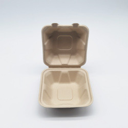 Eco Friendly Food Biodegradable Bagasse Tableware Sugarcane Containers For