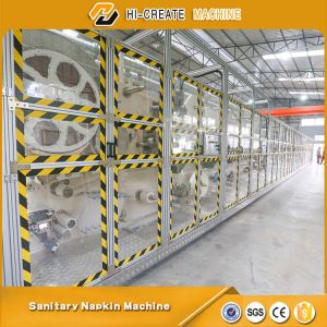 A Servo Or Full Servo Automatic Pad Production Line 600 - 800pcs/Min