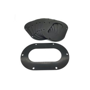 Customized Flat Oval Seal With Durable Silicone Rubber Gasket
