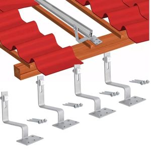 Customized Based Stainless Steel Solar Panel Roof Hook for Quick Installation PV