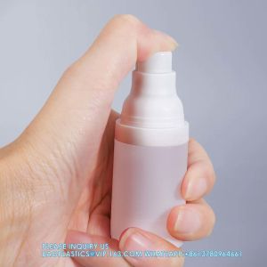 15ml 20ml 30ml 50ml Plastic Vacuum Bottle Pharmaceutical Lotion Cosmetic Cream