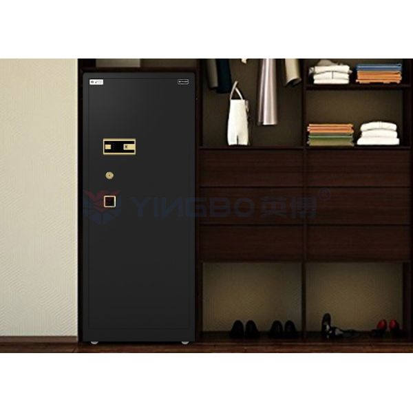 Smart Dual Alarm Solid Steel Jewelry Safe With Drawers / Jewelry Safe For Home