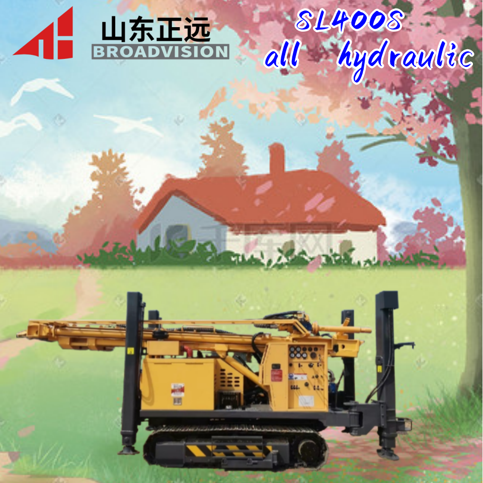 A Crawler-type Water Well Drilling Machine With Low Overall Cost And Strong