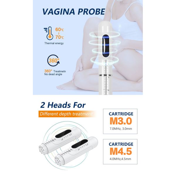 Portable MINI 4D HIFU Machine For Vagina Tighten And Face Lifting Hifu Corporal Y Facial