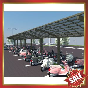 excellent cantilevered design hauling aluminium alloy parking car shelter canopy