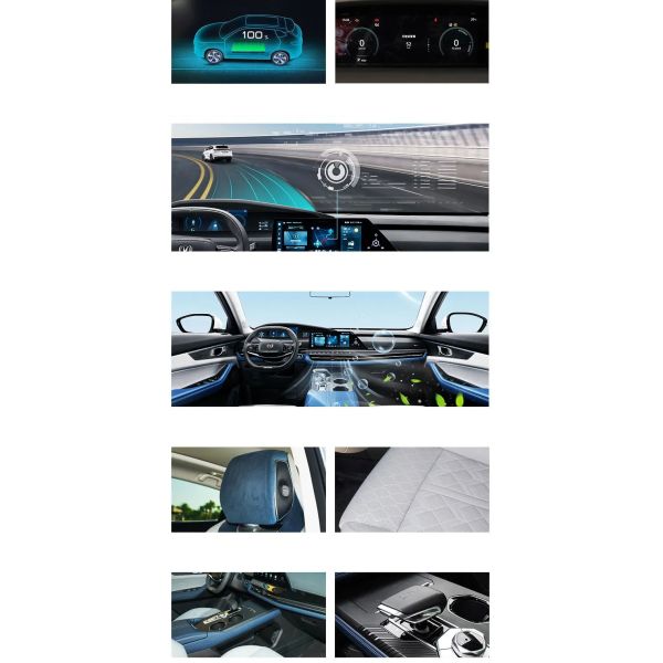 High Speed ChangAn UNI-K UNIK 2.0T 4WD 2023 2021 Luxe SUV with 5 Seats Left Steering
