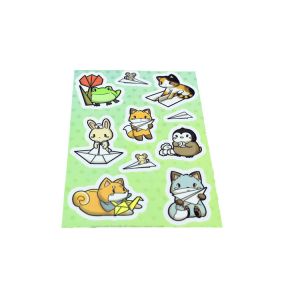 Tearable 15mm Custom PVC Stickers For Phone Case