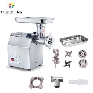 Stainless Steel 180kg/h Electric Meat Grinders Slicers Machine 1100W