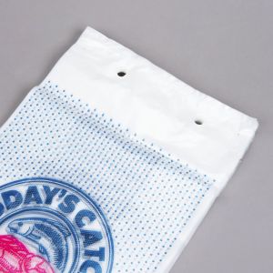 Seafood Clear Plastic Storage Bags , Clear Plastic Food Bags 7" X 4" X 14"