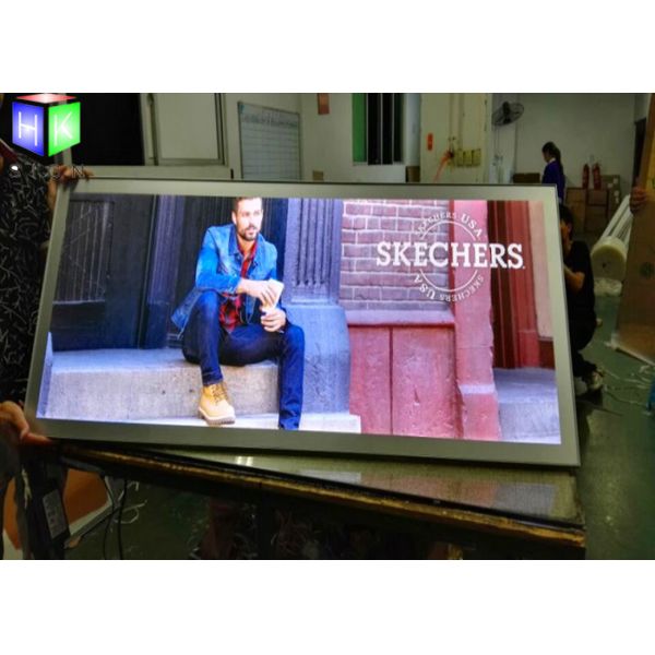 Backlit Poster Frame Magnetic Light Box Ultra Slim With 881 MM X 634 MM