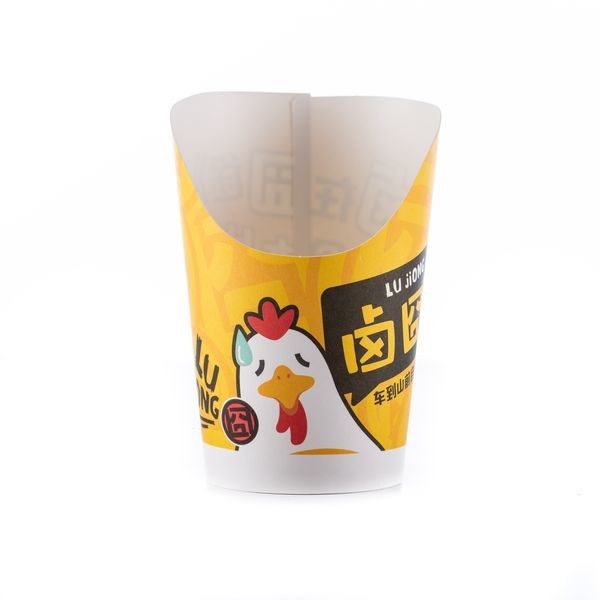 Buy Kraft Paper Disposable Paper Cup Waffle Cups With Customized Logo Stable at wholesale prices