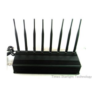 8 Antennas 4G GPS Cell Phone Signal Jammer