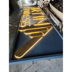 Led Light 3d Backlit Logo Sign Led Backlit Letters Outdoor Led Letter Sign Large