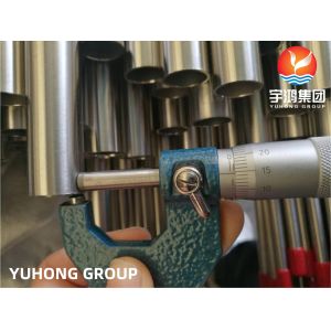 Bright Annealed Tube, ASTM A213 TP321, 1.4541, UNS S32100 Stainless Steel