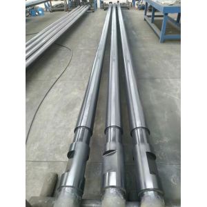 4" Threaded Steel DTH Drilling Tools Length R3 13.5 Meters With Wrench Flat