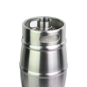 Stainless Steel 5 Litre Mini Beer Kegs Optional Tapping Kits