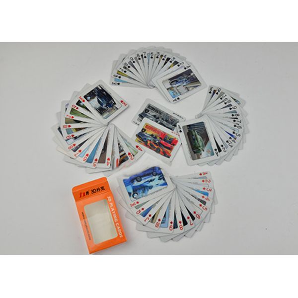 4x6'' 3D Lenticular Card / 3D Game Cards 0.6mm PET +157g Paper