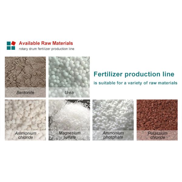 1 Ton/h NPK Granulator Organic Fertilizer Production Line Compound Manufacture Plant