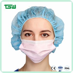 Quality Anti Bacteria Disposable Non-Woven Surgical Cap 21&quot; 15g for sale