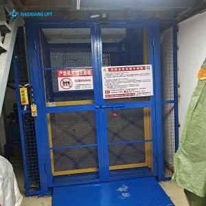 2ton 3ton Cargo Lift Hydraulic Warehouse Lift Small Goods Lift