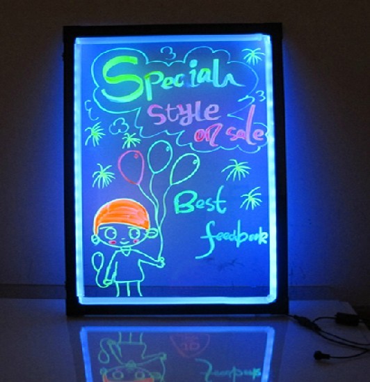 Advertising Sign Outdoor Moving Advertising Electronic Fluorescence Plates