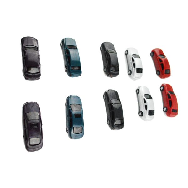 Buy 1:75 Scale Model Painted Car ABS Plastic Mini Car 6.3x2.1x1.8cm for model railway layout or toy at wholesale prices
