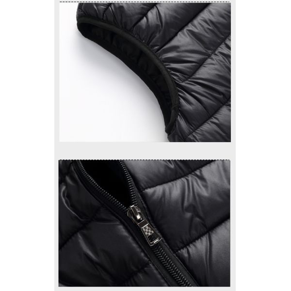 2022 Custom Lightweight Waistcoat Warm Bubble Utility Sleeveless Vest Mens Waistcoat Vest Gilet For Men