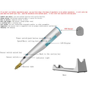 Dental Anesthesia Injection Machine Painless Dental Anesthesia Delivery Pen