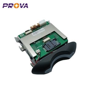 USB Power Supply Kiosk Card Reader , Manual Insert Card Reader For Kiosk