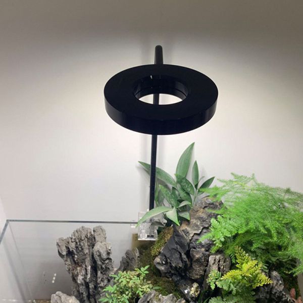 100MM Flying Saucer Round Aquarium Light For Coral Reef Algae Fish Tank