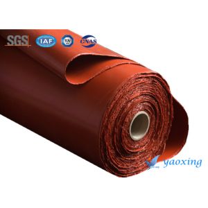1.2m Width 0.1mm Silicone Coated Fiberglass Fabric