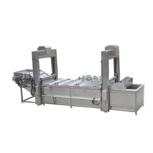 Industrial Automatic Vegetable And Fruit Blanch Potato Almond Peanut Mushroom