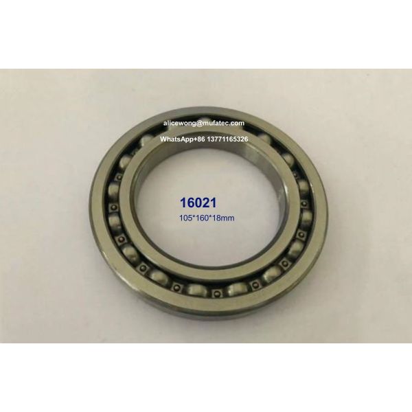 Buy 16021 auto bearings thin wall deep groove ball bearings 105*160*18mm at wholesale prices