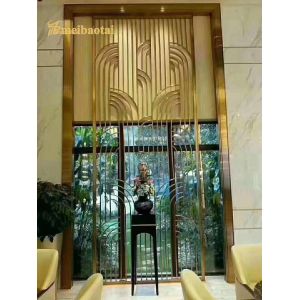 Arbitrary Length Mirror Finish Stainless Steel Room Divider Mill Edge