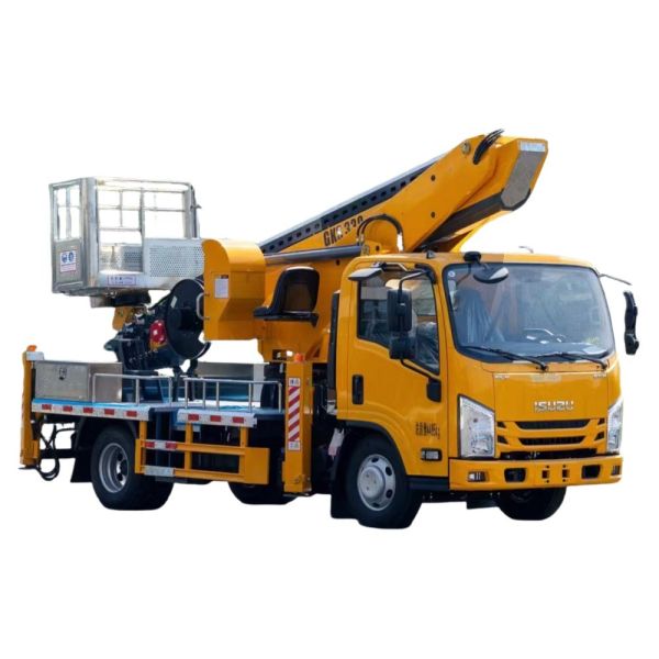 Buy Factory ISUZU Customized Telescopic Hydraulic Boom Bucket Aerial Work Platform Truck High Altitude Operation Truck at wholesale prices