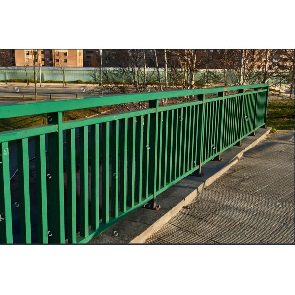 Buy Customizable Width and Modern Style Aluminum Safety Railing with Anti-Slip Surface at wholesale prices