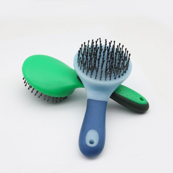 Plastic Horse Mane / Tail Brush , Great Grips Mane And Tail Brush For Horses