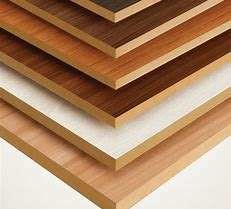 Customized 18mm 4x8 Mdf With Melamine Film Sheet For Furniture And Kitchen