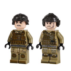 WW2 modern military model special forces soldier mini figures building blocks
