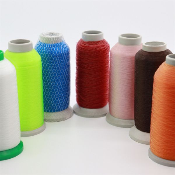 Buy 0.15mm Synthetic Monofilament Yarn Pink Transparent Embroidery Thread at wholesale prices