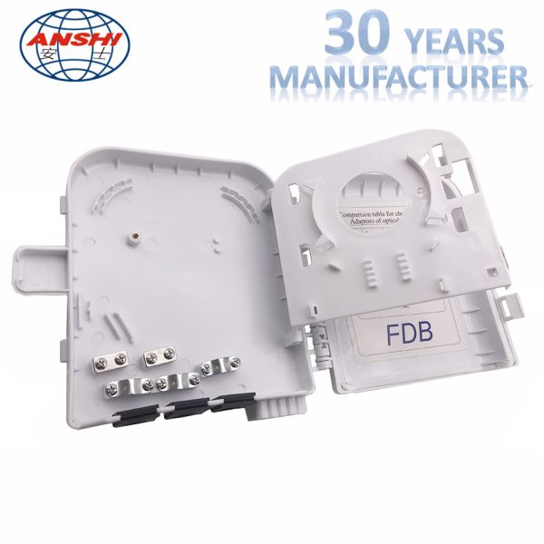 Outdoor / Indoor Fiber Distribution Box Ftth Termination Box With key