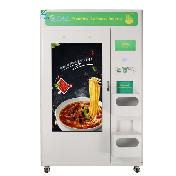 Buy XYZ 24 Hours Self Service Water Heated Instant Cup Hot Food Ramen Noodle Vending Machine at wholesale prices