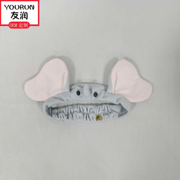 Cute Flying Elephant Ear Wash Face Plush Hair Band Soft Toy Accessories