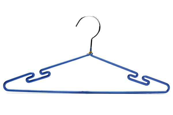 Betterall Blue PVC Heavy Duty Space Saving Outdoor Usage Metal Suit Hangers