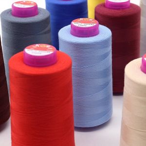 Low Moq 40/2 5000yds Polyester Sewing Thread For Machine Sewing With 100%