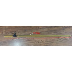 ISO9001 L48'' Electric Fencing Round Fiberglass Post