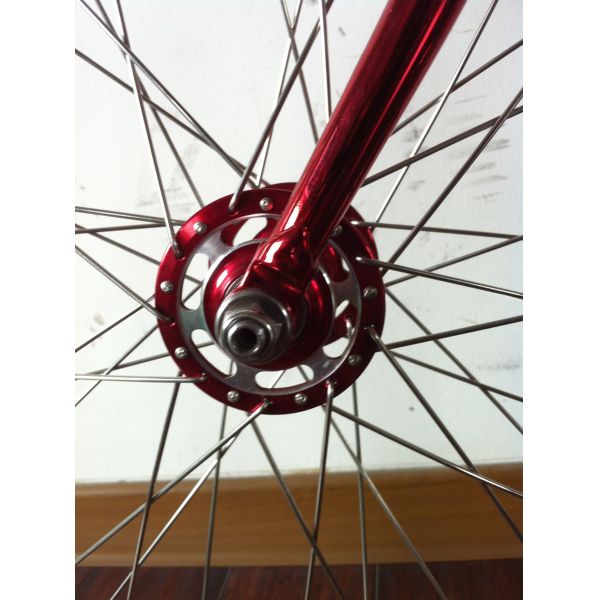 700C Lugged 4310 CR-MO Steel Frame Fork Vintage Single Speed Fixed Gear Road Bar Bike