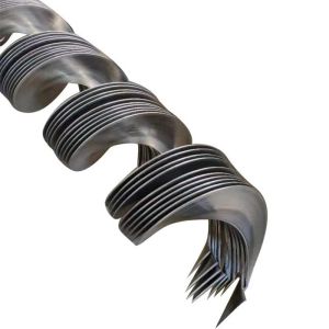 Screw Conveyor Continuous Chaftless Helical Replacement Blade